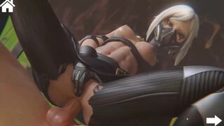 [Gameplay] Fucknite [Rule 34 Hentai game] Fortnite horny girls like raw anal sex