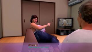 [Gameplay] The wants of summer [Hentai game PornPlay] Ep.5 the step sister is doin...