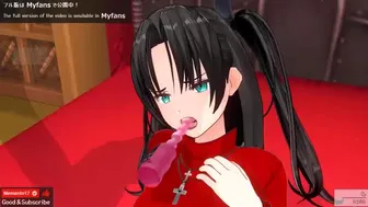 [Gameplay] Japanese Hentai anime Rin disgraced with toys squirt ASMR Earphones rec...