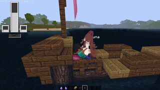 [Gameplay] Minecraft Porn Luna getting fucked in her yacht