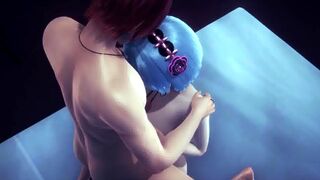 [Gameplay] Re Zero Hentai - Rem Hard sex Part 1