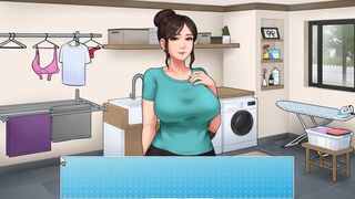 [Gameplay] House Chores - Beta 0.XII.1 Part 31 Sex With Step MILF In The Laundry R...