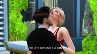[Gameplay] Valentine's Special With Taylor and Joe - 3d Hentai