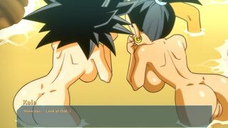 [Gameplay] Kame Paradise 3 Multiver Sex - Part 1 - Kaulifa And Kale Threesome By L...