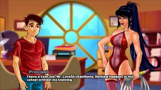 [Gameplay] High School Days - Part XI - Domination Of My Principal By LoveSkySanHe...