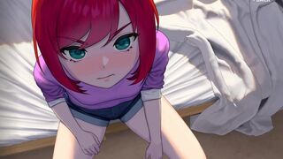 [Gameplay] Goodbye Eternity - Part 5 - Handjob Senpai - Hentai Uncensored Sex By H...