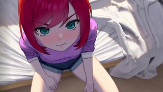[Gameplay] Goodbye Eternity - Part 5 - Handjob Senpai - Hentai Uncensored Sex By H...