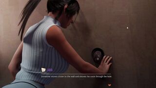 [Gameplay] Lara Croft Suck Bbc through Glory Hole ( Croft Adventures ep 3)