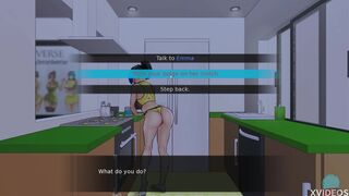 [Gameplay] CONFINED WITH GODDESSES #81 • Filling her perfect pussy with a load of ...