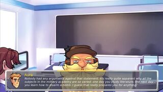 [Gameplay] Academy34: Overwatch Dating Sim | Ep.1 - Tracer's Kiss