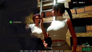 [Gameplay] Croft Adventures ep 3 - Lara Chupou Pau Preto Gigante no Glory Hole