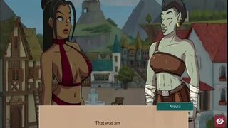 [Gameplay] Queen's  (P.9) - Get snu snu by the busty orc