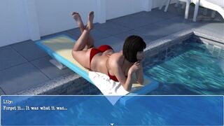 [Gameplay] Lily Of The Valley: Two Sexy Naked House Wife's By The Pool-Ep18