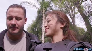 Asian teen Alexia Anders and Danny fuck