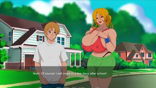 [Gameplay] The Secret of the House - Blonde Milf stripper with big tits has sex wi...