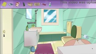 [Gameplay] The Secret of the House - Brunette Housewife gets stuck and fucked (Debra)
