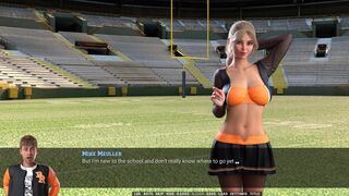 [Gameplay] Touchdown Girls: The Sex Adventures Of College Girls And Guys ep 1