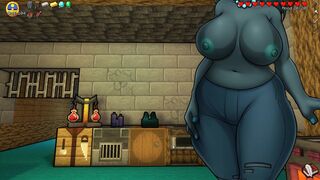 [Gameplay] HornyCraft [Minecraft Parody Hentai game ] Ep.24 creeper girl and pigle...