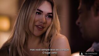 TRANSFIXED - Old Fashioned Man is Assfucked by Secret Stepdaughter Emma Rose - Portuguese Subtitles