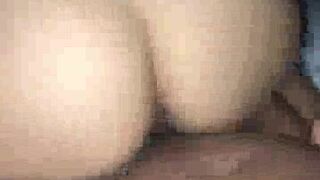 Cheating housewife DP fucked in threeway