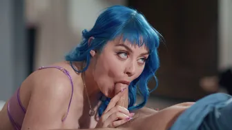 Curvy Jewelz Blu Blowjob Seth Gamble Dick