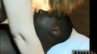 Stepsister Fucking Black Dudes Down In Room