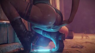 [4K] Lara Croft - In The Gatekeeper Part 1-3 [Wildeer Studio]