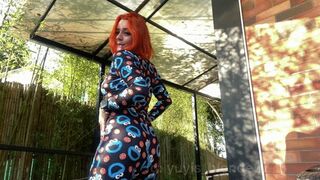 Clips 4 Sale - Striptease with the most sexy red head of Colombia