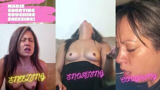 Clips 4 Sale - MARIE TOP DOWN SNEEZING, SNORTING, NOSE BLOWING AND COUGHING!