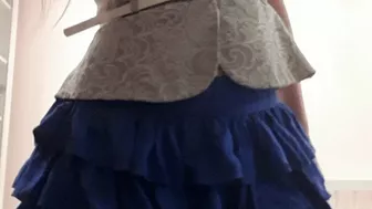 Clips 4 Sale - Stuffing Lacy 3 Days Worn Panties