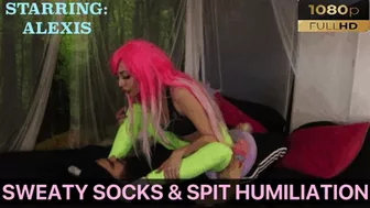 Clips 4 Sale - Sadistic Queen - Dirty Socks & Spit Humiliation - {HD 1080p}