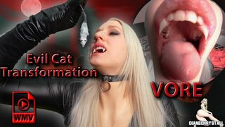 Clips 4 Sale - Evil Cat Woman Transformation VORE Breast Expansion Claw Executrix Revenge WMV