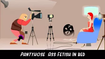 Clips 4 Sale - Pantyhose Clad Ass In Bed