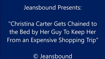 Clips 4 Sale - Christina Carter Bound To The Bed By Her Guy - SD