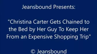 Clips 4 Sale - Christina Carter Bound To The Bed By Her Guy - WMV