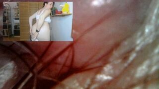 Stinky farts with medical endoscope 4K
