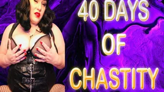 Clips 4 Sale - 40 DAYS OF CHASTITY