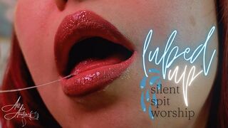 Clips 4 Sale - Lubed Up: Silent Spit Worship