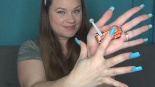 Clips 4 Sale - Holding Objects In My Beautiful Hands Part 2 (MP4) ~ MissDias Playground