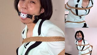 Clips 4 Sale - KR1-4 Pretty Japanese MILF Tamami Bound and Gagged First Time FULL (HD)