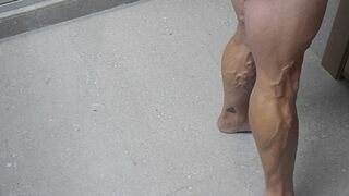Clips 4 Sale - POV thong and oiled calves