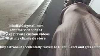 Clips 4 Sale - Giantess Vore Short Tiny Astronauts Accidentally Lands In A Giant World And Get Eaten By A Giantess Redit