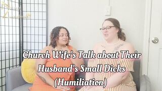 Clips 4 Sale - Church wife's confess their husband's small dicks and watching cuckold and bull porn