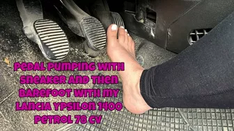 Clips 4 Sale - Pedal Pumping With My Lancia Ypsilon 1400 Petrol 78 Horsepower