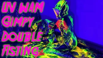 Clips 4 Sale - UV Wet And Messy Gimpy Double Fisting 4K With Patricia @Mazmorbidfetish #Fisting