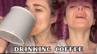 Clips 4 Sale - Drinking Coffee
