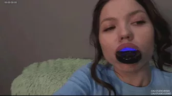 Clips 4 Sale - 0034Reb Princess Rebecca Face Sitting Yoga Pants Spitting Smother Chest Sitting Teeth Whitener [1080]