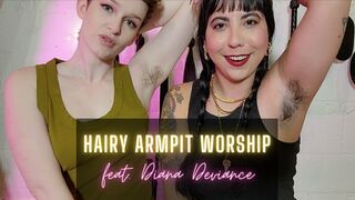 Clips 4 Sale - Hairy Armpit Worship with Diana Deviance