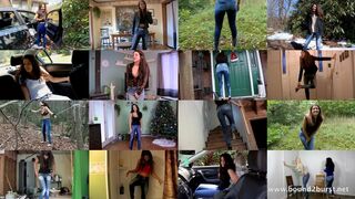 Jasmine's Jeans Wetting Collection (WMV 1080p) - Jasmine St James