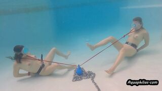 Clips 4 Sale - Aquaphilias- Indica Vika Underwater Tug of War- PERIL